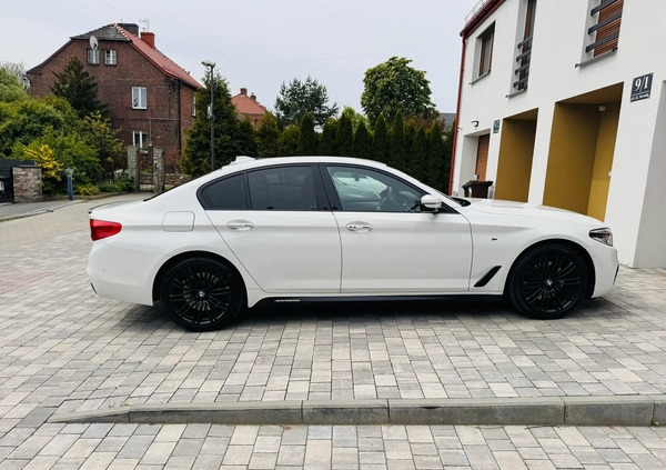 BMW Seria 5 cena 144900 przebieg: 102000, rok produkcji 2018 z Zabrze małe 277